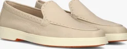 beige santoni instappers yalta row