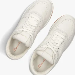 beige santoni lage sneakers 21896
