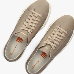 beige santoni lage sneakers 21967