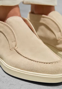 beige santoni sneakers andvari