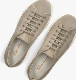 beige santoni sneakers volee d