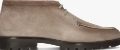 beige santoni veterschoenen 18609
