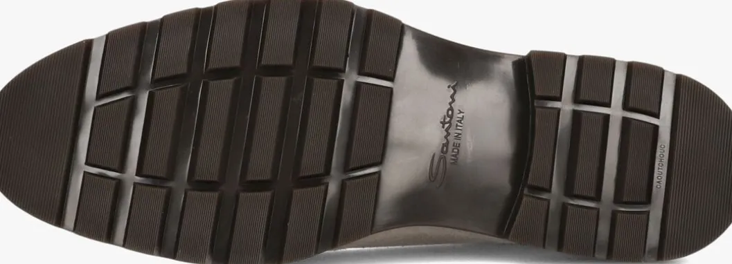 beige santoni veterschoenen 18609