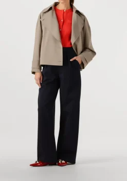 beige second female trenchcoats silvie trench jacket