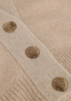 beige second female vest brooklyn knit cardigan