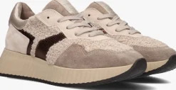 beige softwaves lage sneakers 8.95.05