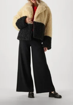 beige stand studio teddy jas jubel jacket