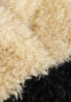 beige stand studio teddy jas jubel jacket