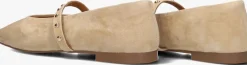 beige stefano lauran ballerina's x1417