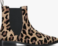 beige stefano lauran chelsea boots pe2061