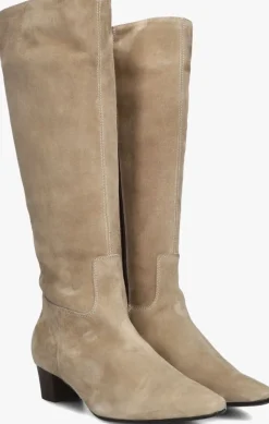 beige stefano lauran hoge laarzen 010-290