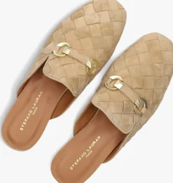 beige stefano lauran instappers d24083