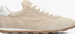 beige stefano lauran lage sneakers 1slick103