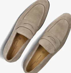 beige stefano lauran loafers strefano lauran