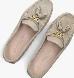 beige stefano lauran mocassins 11632