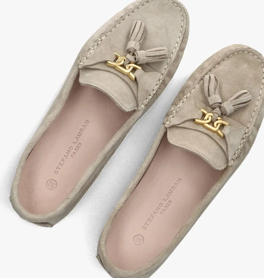 beige stefano lauran mocassins 11632