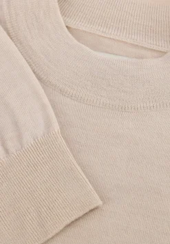 beige stefano lauran trui turtle