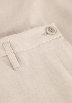 beige summum pantalon trousers wide viscose blend stretch