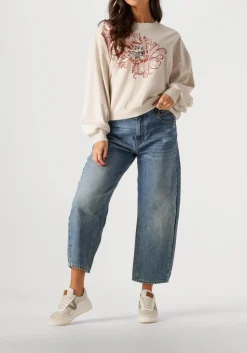 beige summum sweater longsleeve embellished sweatshirt