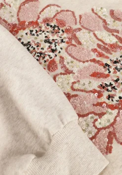 beige summum sweater longsleeve embellished sweatshirt