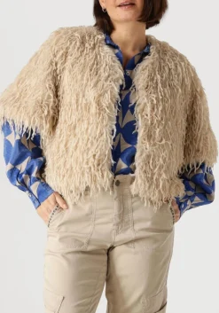 beige summum top shortsleeve jacket faux