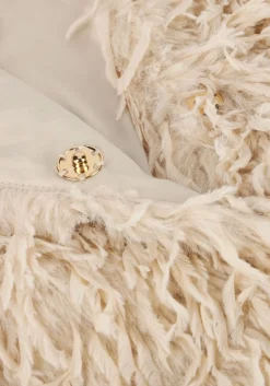 beige summum top shortsleeve jacket faux