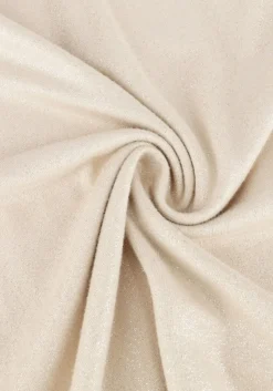 beige summum t-shirt v-neck top metallic coated jersey