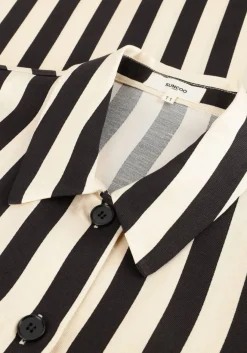 beige suncoo midi jurk celest