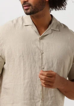 beige the goodpeople casual overhemd sun