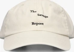 beige the savage report pet cap