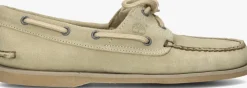 beige timberland mocassins classic boat heren