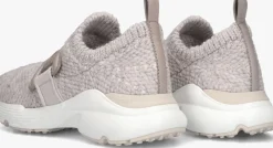 beige tod's lage sneakers xxw54c0ip32