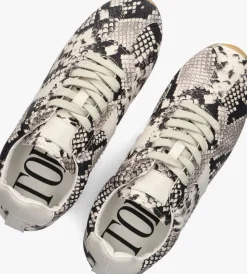 beige toral lage sneakers vinci