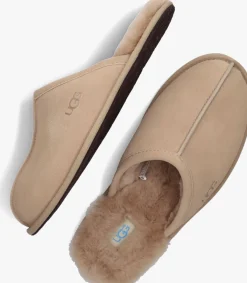 beige ugg pantoffels scuff