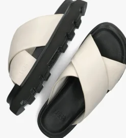 beige ugg slippers capitelle crossband