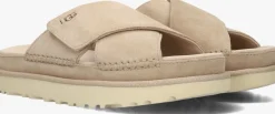 beige ugg slippers w goldenstar cross slide
