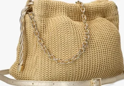 beige unisa schoudertas zelara