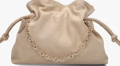 beige unisa schoudertas zelora