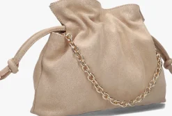 beige unisa schoudertas zelora