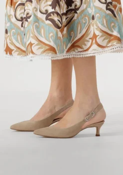 beige unisa slingbacks ibon