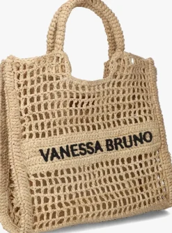 beige vanessa bruno handtas panier pm