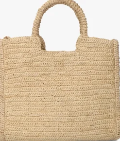 beige vanessa bruno handtas panier pm