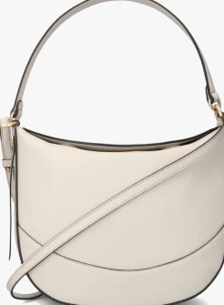 beige vanessa bruno schoudertas daily bag mm