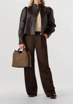 beige vanessa bruno trui ballerine pull col montant