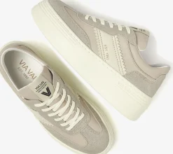 beige via vai lage sneakers isa romi