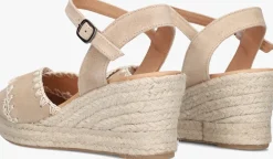 beige via vai sandalen met hak luisa ayla