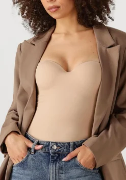 beige wolford top mat de luxe forming string body