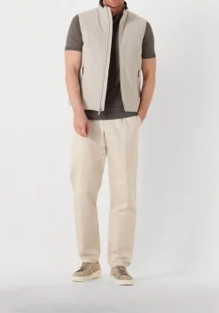 beige woolrich bodywarmer sailing 2 layers vest