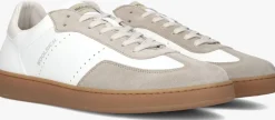 beige woolrich lage sneakers swing court man