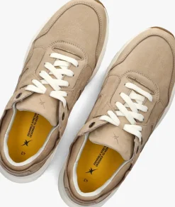 beige xsensible lage sneakers golden gate men